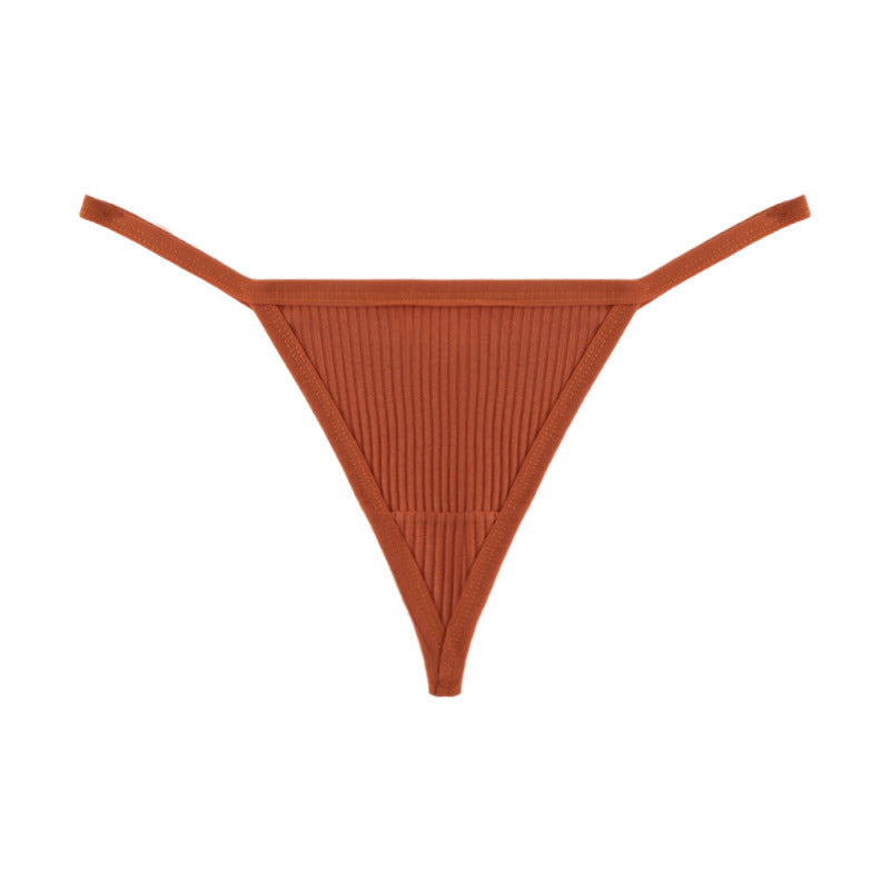 Ribbed Micro String Thong