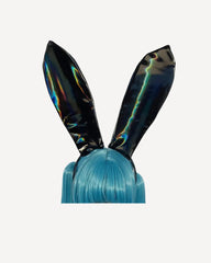 Faux Leather Bunny Ears Headband