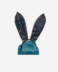 Faux Leather Bunny Ears Headband